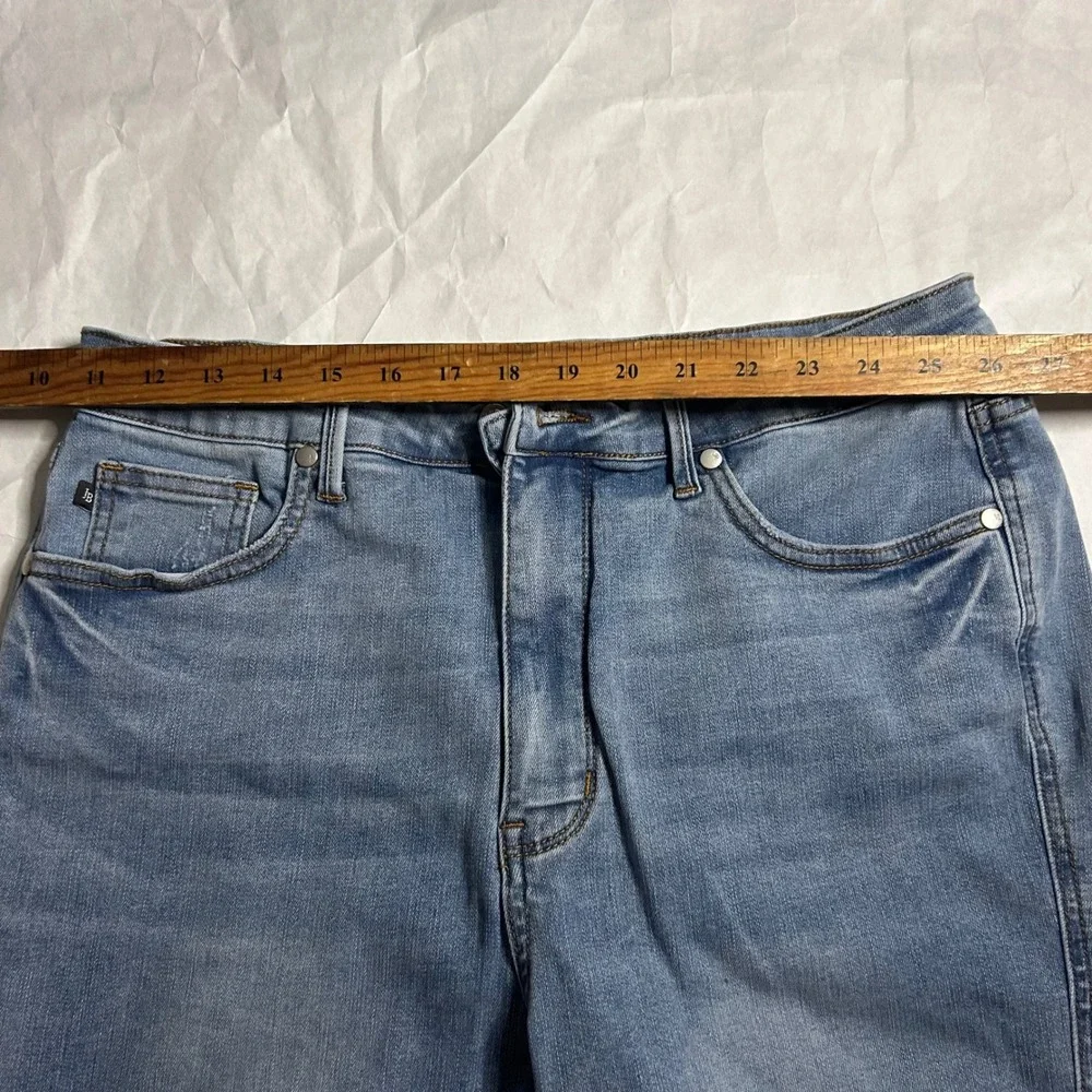 Judy‎ Blue Los Angeles XL Denim Jean Shorts Frayed Hem Light Wash
